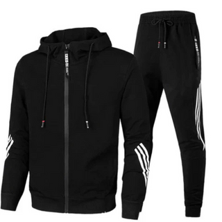 Zweiteiliges Trainingsanzug Set Für Herren | Sport