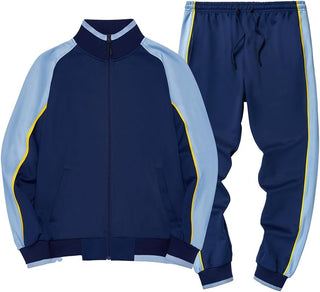 Zweiteiliges Trainingsanzug Set Für Herren | Farbblock