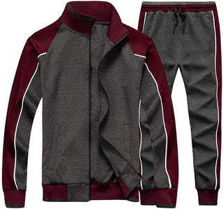 Zweiteiliges Trainingsanzug Set Für Herren | Farbblock
