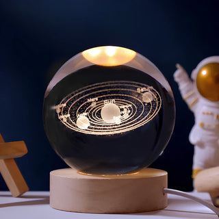 3D Zauberhaftes Kugel-Nachtlicht