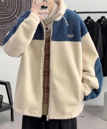 Casual Chic - Zweifarbiger Pullover