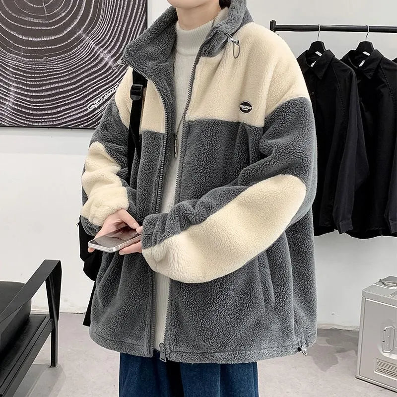 Casual Chic - Zweifarbiger Pullover