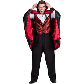 Klassischer Stil Vampir-Halloween Kostüm