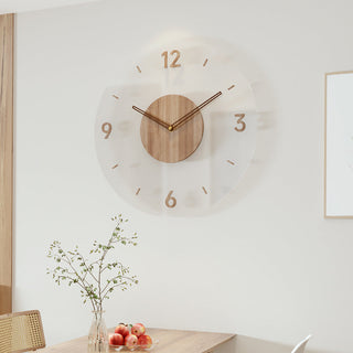 Nordische Minimalistische Wanduhr