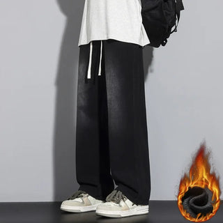 Weite Baggy Jeans in Rauchgrau für Herren | Stilvoll