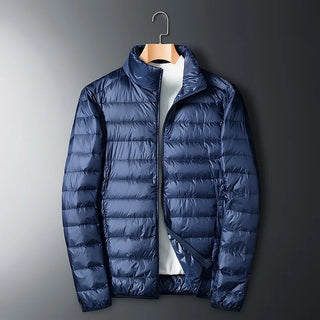 Herren Glänzende Daunenjacke | Winter