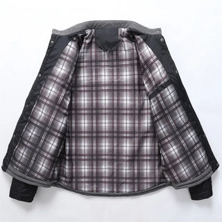 Herren Flickwerk Steppjacke | Winter