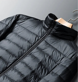 Herren Glänzende Daunenjacke | Winter