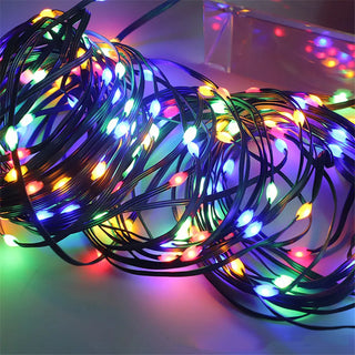 Lichterketten für Weihnachtsdekoration