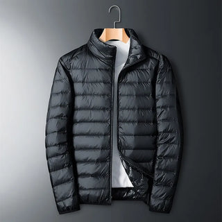 Herren Glänzende Daunenjacke | Winter