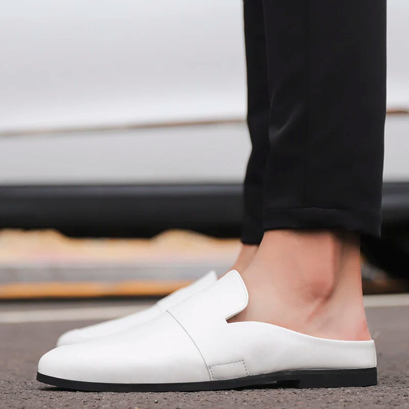 Sommer-Leder-Halbschuhe für Herren 2024