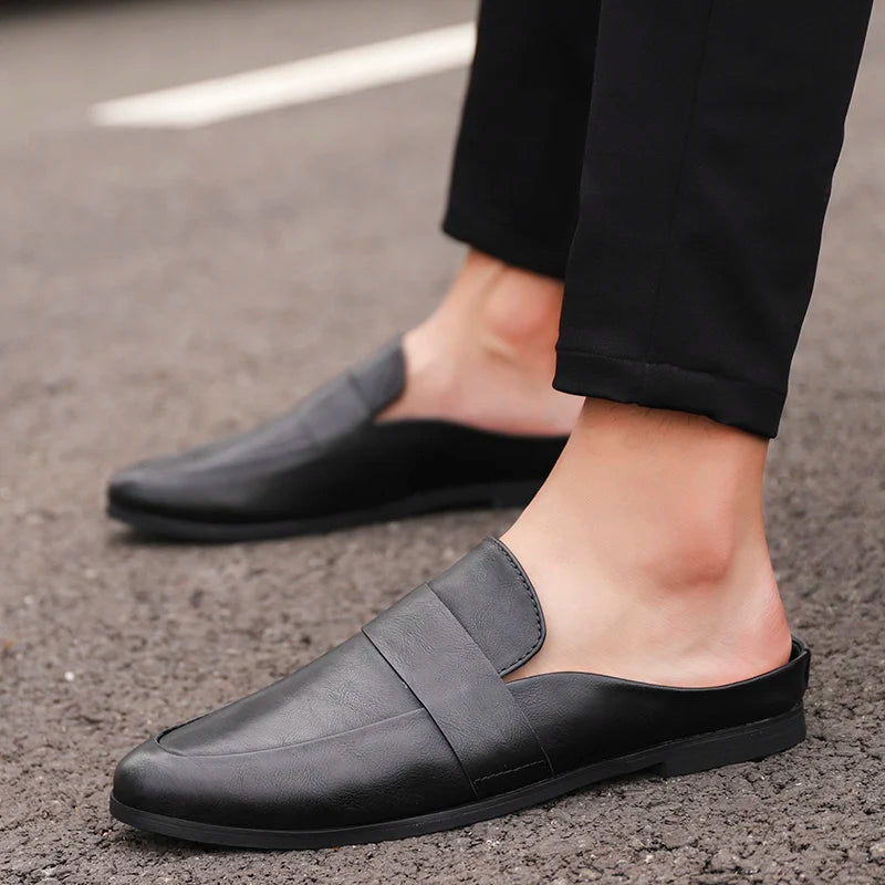 Sommer-Leder-Halbschuhe für Herren 2024
