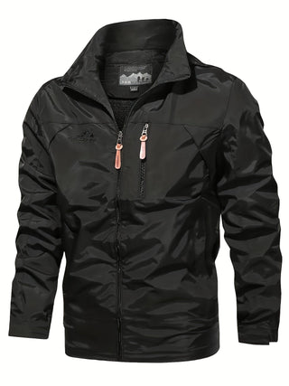 Herren-Softshelljacke mit Reißverschluss | Lange Ärmel