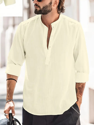 Henley-Hemd für Herren | Sommer
