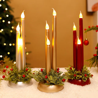 LED-Kerze zur Weihnachtsdekoration