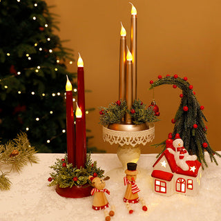 LED-Kerze zur Weihnachtsdekoration