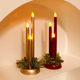 LED-Kerze zur Weihnachtsdekoration
