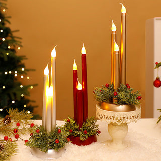 LED-Kerze zur Weihnachtsdekoration
