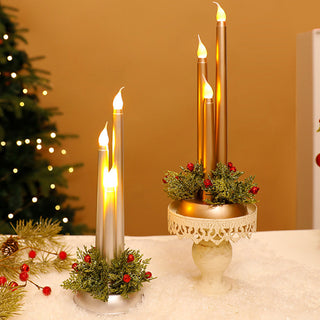 LED-Kerze zur Weihnachtsdekoration