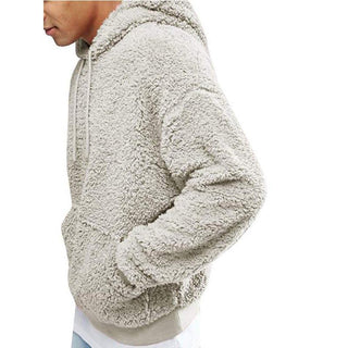 Teddygemütlicher Männer-Hoodie von Bärenstark Design