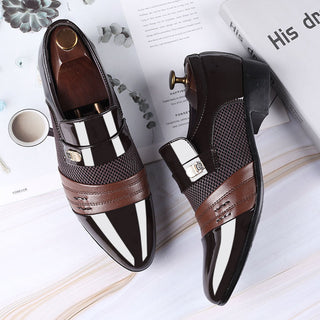 Elegante Formelle Herren Slip On Schuhe | Bequem