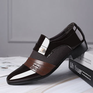 Elegante Formelle Herren Slip On Schuhe | Bequem