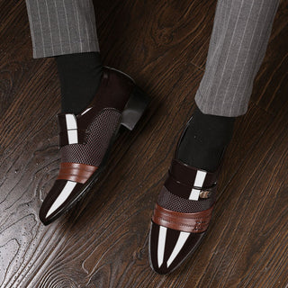 Elegante Formelle Herren Slip On Schuhe | Bequem