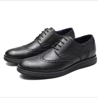 Herren Brogue-Schnürschuhe | Bequem