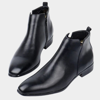 Retro-Stiefeletten für Herren | Verschluss mit Reißverschluss