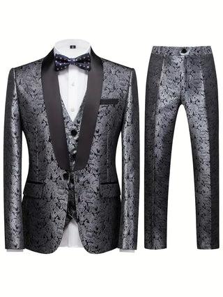 Stilvoller Hochzeitsgastanzug für Herren | Jacke, Weste und Hose