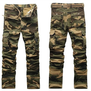 ActionWear Urban Camo Cargo Pants Herrenhosenträger.