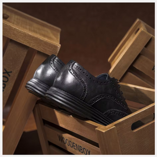 Herren Brogue-Schnürschuhe | Bequem