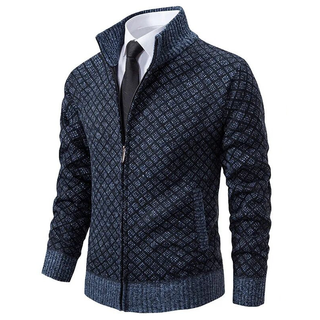 Stylische Herren Strickjacke Mit Reißverschluss | Winter