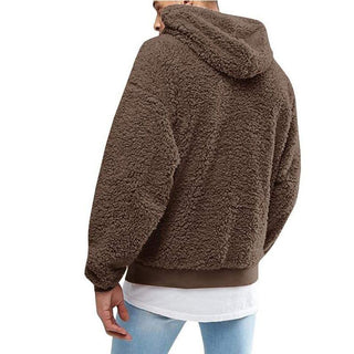 Teddygemütlicher Männer-Hoodie von Bärenstark Design