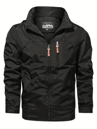 Herren-Softshelljacke mit Reißverschluss | Lange Ärmel