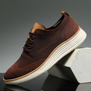 Kai - Lässige Herren-Schnürschuhe aus gestricktem Material