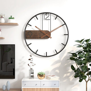 Moderne Industrielle Wanduhr