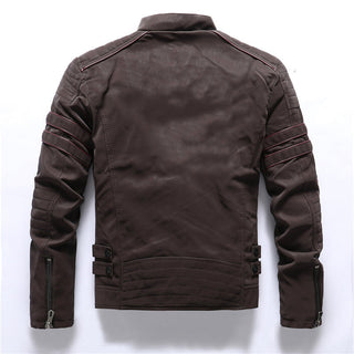 Herren Premium Bikerjacke | Warme