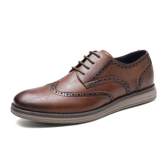 Herren Brogue-Schnürschuhe | Bequem