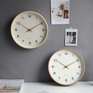Minimalistische Runde Wanduhr