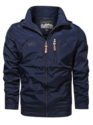 Herren-Softshelljacke mit Reißverschluss | Lange Ärmel