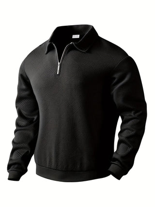 Herren Luxus Pullover | Reißverschluss