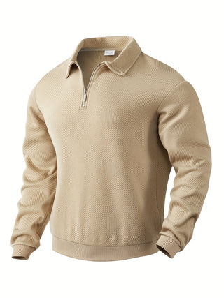 Herren Luxus Pullover | Reißverschluss