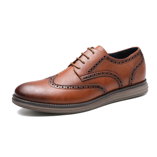 Herren Brogue-Schnürschuhe | Bequem