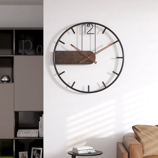 Moderne Industrielle Wanduhr