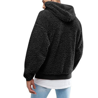 Teddygemütlicher Männer-Hoodie von Bärenstark Design