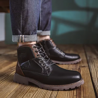 Jahrgang-Stiefel für Herren | Bequem