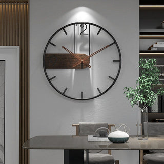 Moderne Industrielle Wanduhr