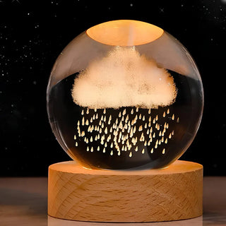 3D Zauberhaftes Kugel-Nachtlicht