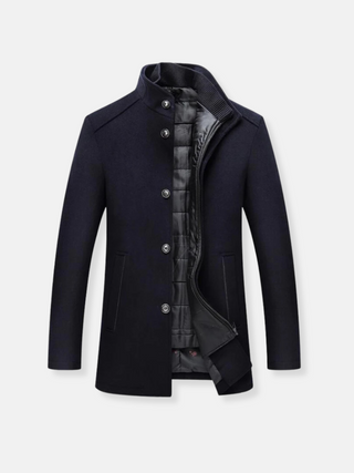 Warmer Winter Trenchcoat Für Herren | Elegante